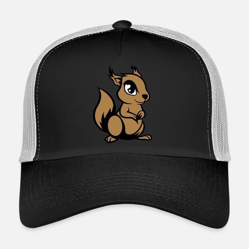 Écureuil Bande Dessinée Animal Casquette trucker 