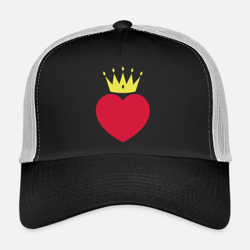 herz krone Trucker Cap
