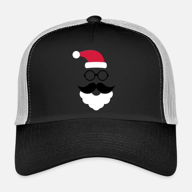 Hipster Santa Claus Casquette trucker 