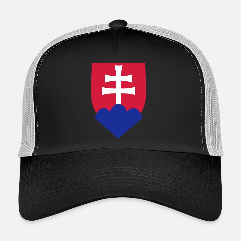 Slovakia - Trucker Cap - black/stone grey