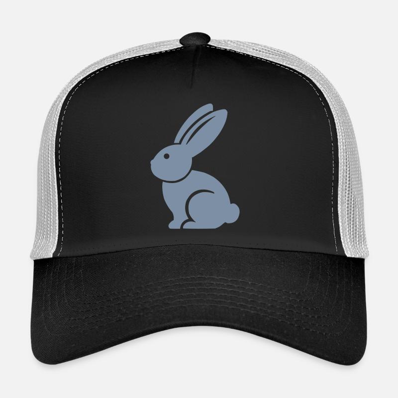 Rabbit Rabbit - Trucker Cap - black/stone grey