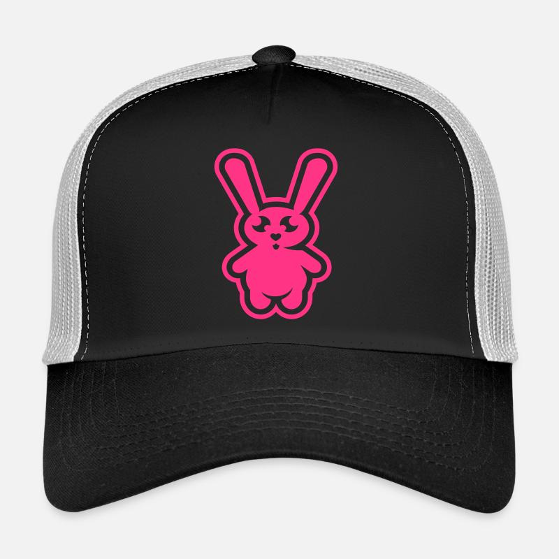 cool_rabbit_inv Trucker Cap