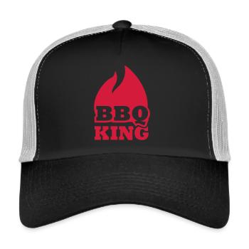 Grillen - Trucker Cap - Schwarz/Steingrau - Vorne