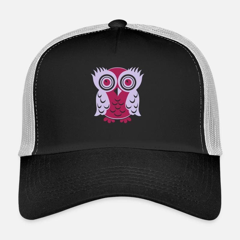 OWL OWL - Trucker Cap - black/stone grey