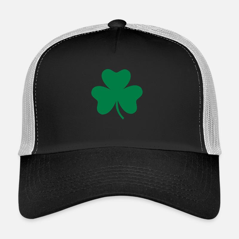 Shamrock - Trucker Cap - Schwarz/Steingrau