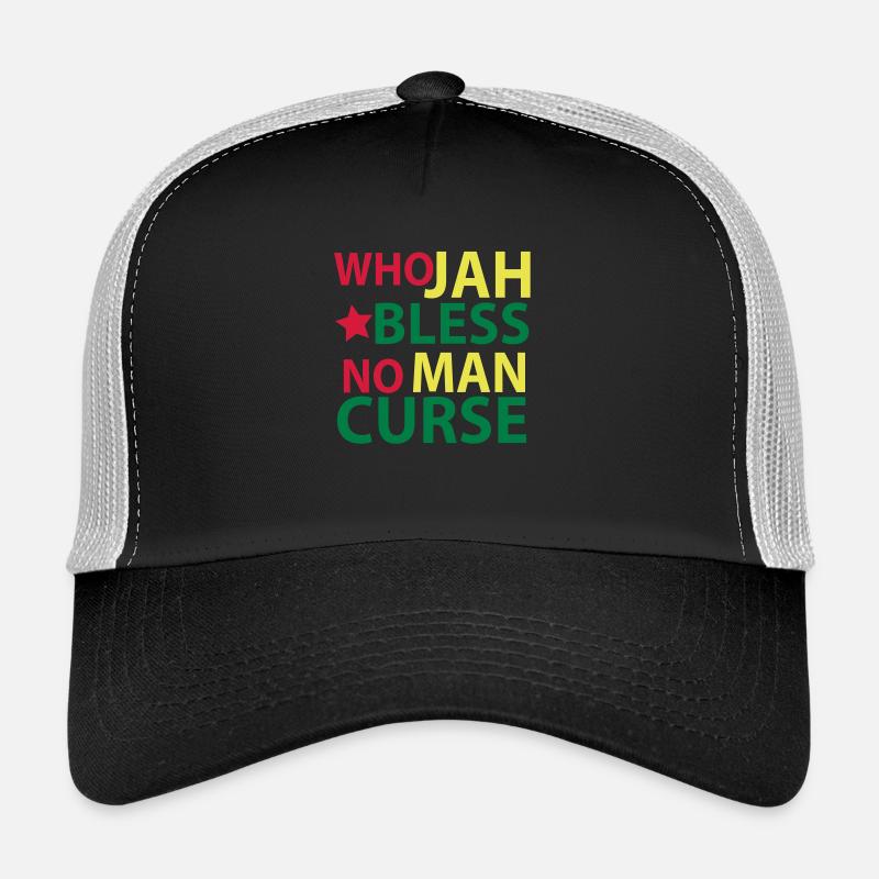 who jah bless Casquette trucker 