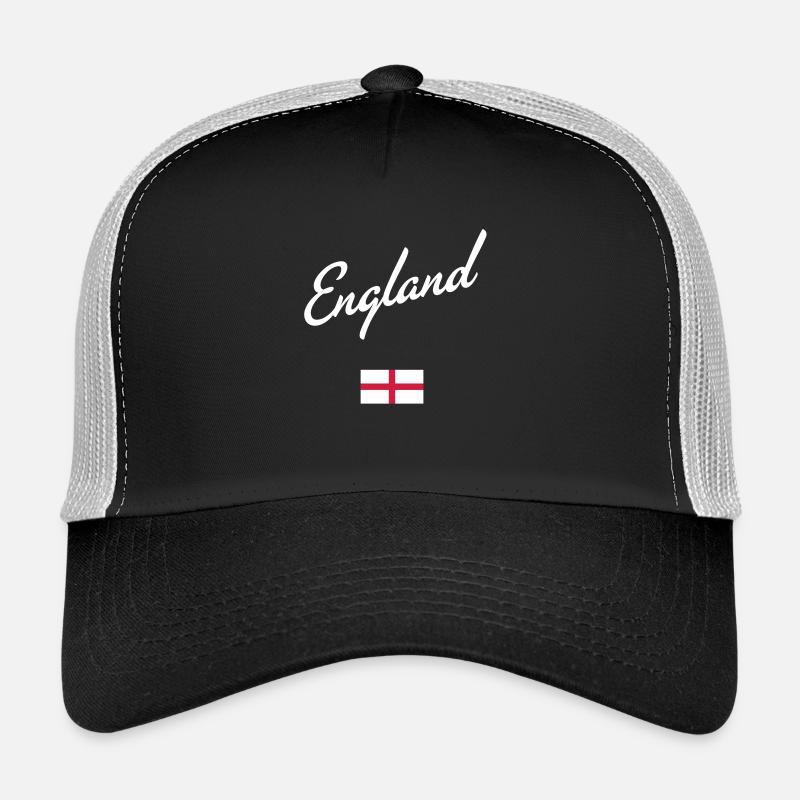 England - Trucker Cap - black/stone grey