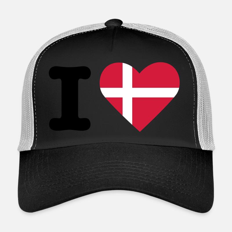 I love Danmark Trucker Cap