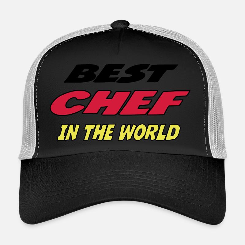 Best chef in the world Casquette trucker 