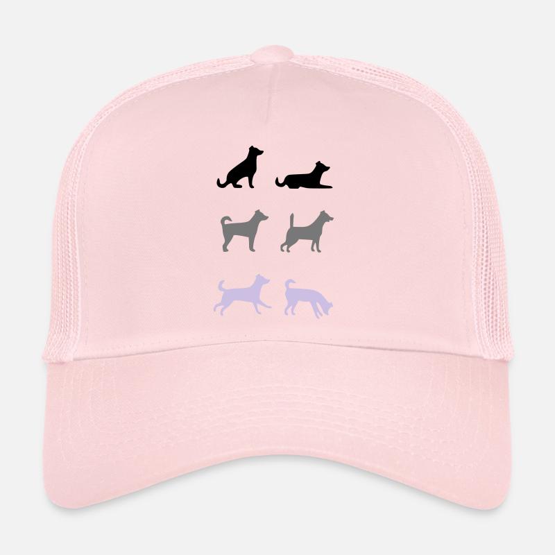 6 chiens Casquette trucker 