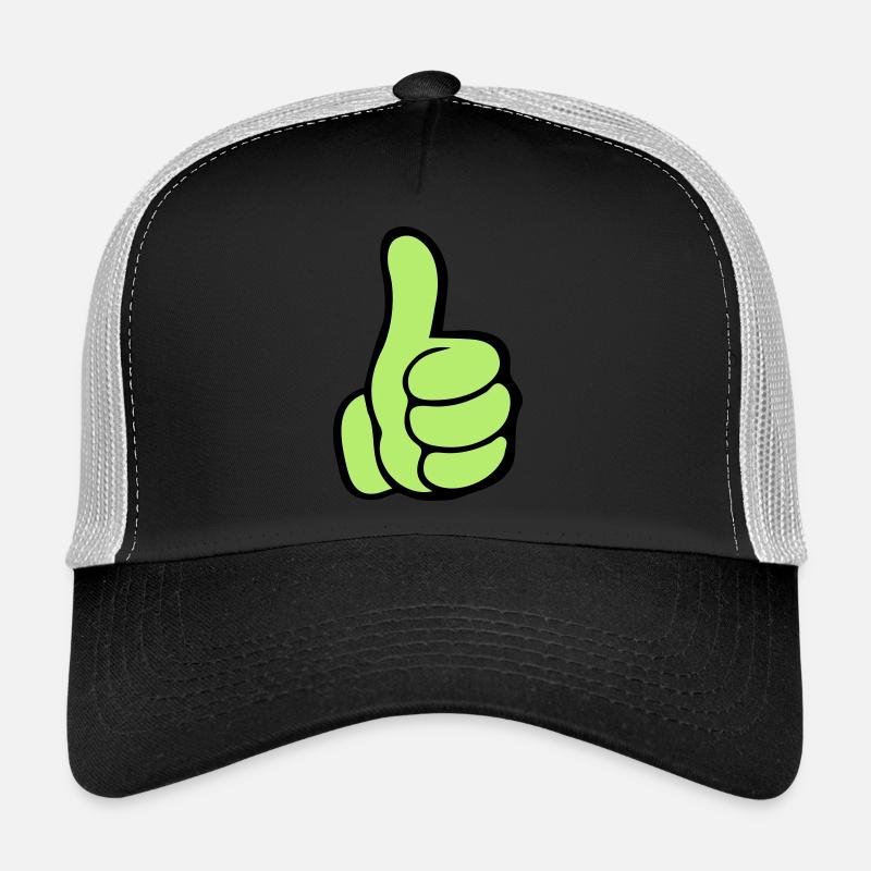 like hand Trucker Cap