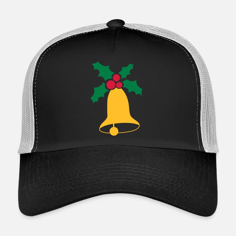 Cloches de Noël - Casquette trucker  - noir/gris pierre