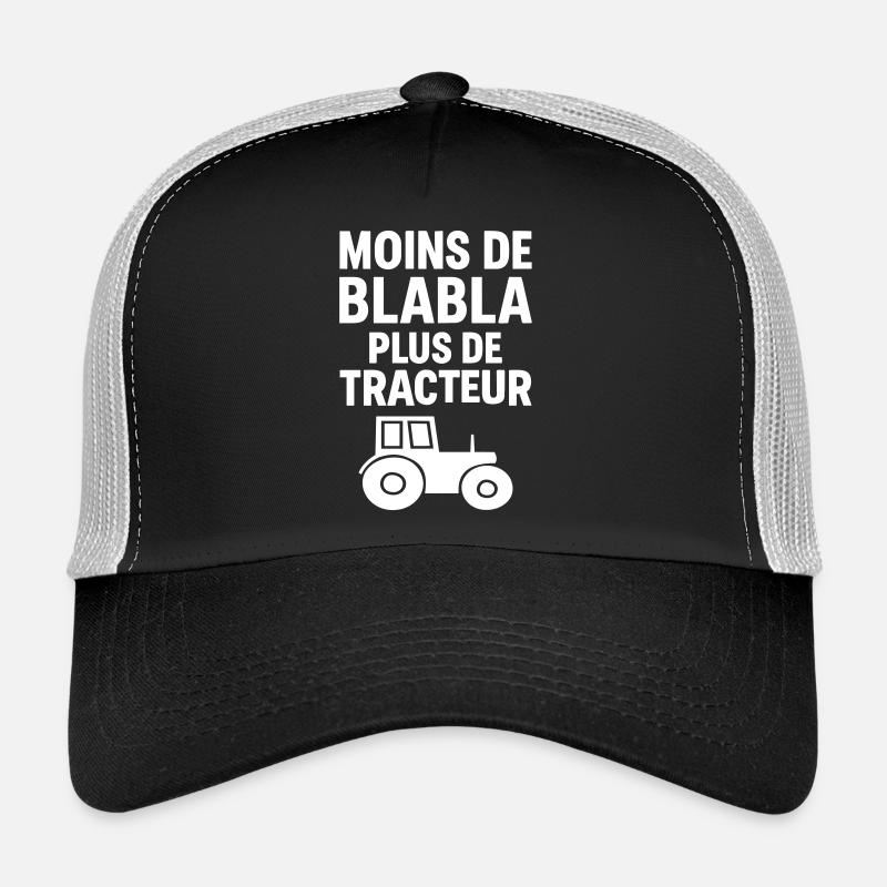 Landwirt Traktor Weniger bla bla Trucker Cap