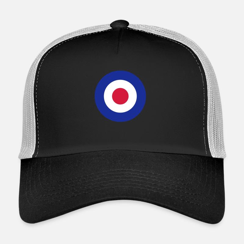 mod-target-3 - Trucker Cap - Schwarz/Steingrau