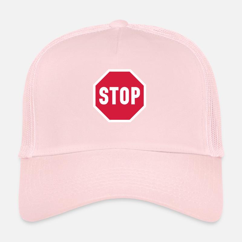 stop__f2 Casquette trucker 