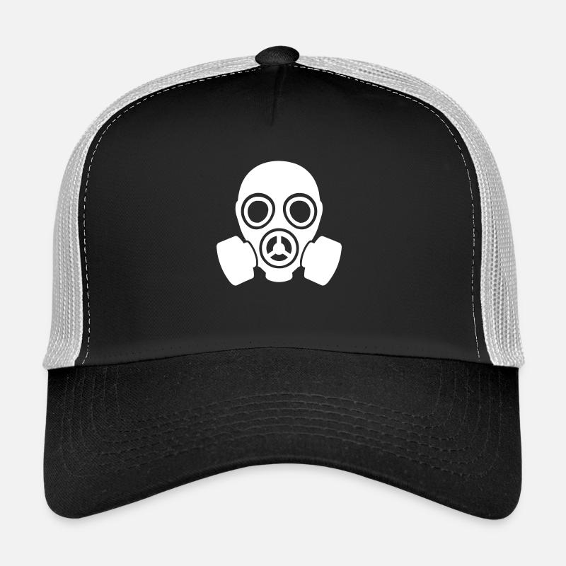 masque à gaz Casquette trucker 