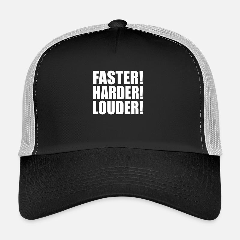 Faster Harder Louder DE Trucker Cap
