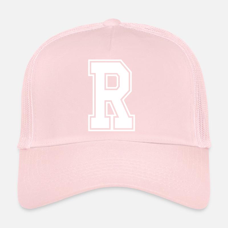 Buchstabe R Trucker Cap