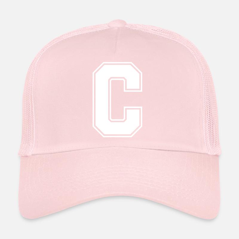 C Letter Trucker Cap