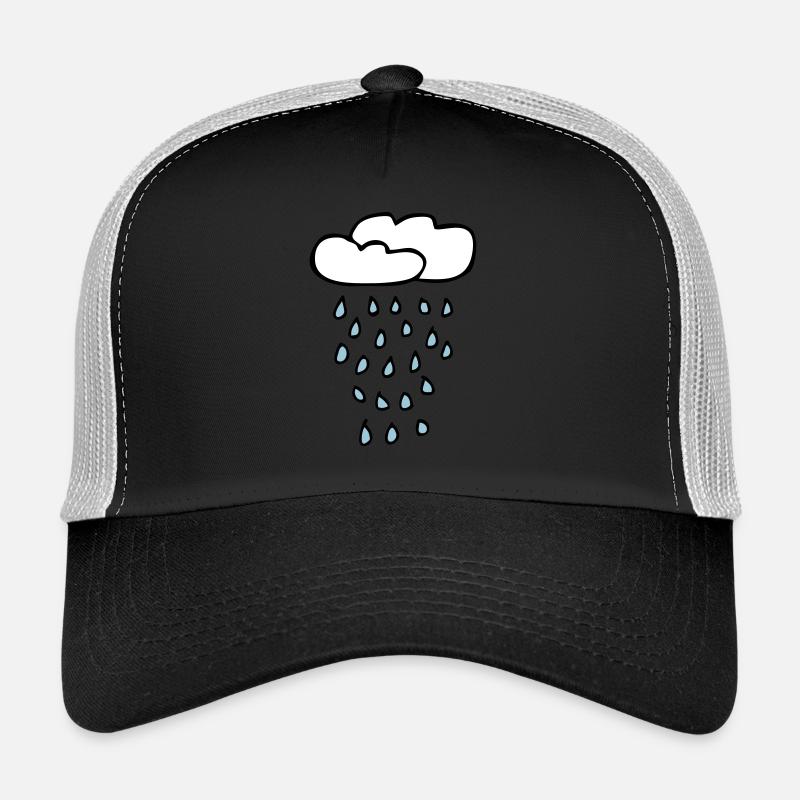 nuage de pluie Casquette trucker 