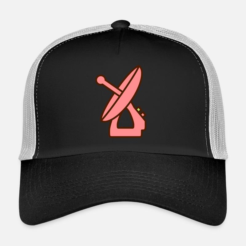 Radar Machine Device Gift Idea Recording - Trucker Cap - black/stone grey