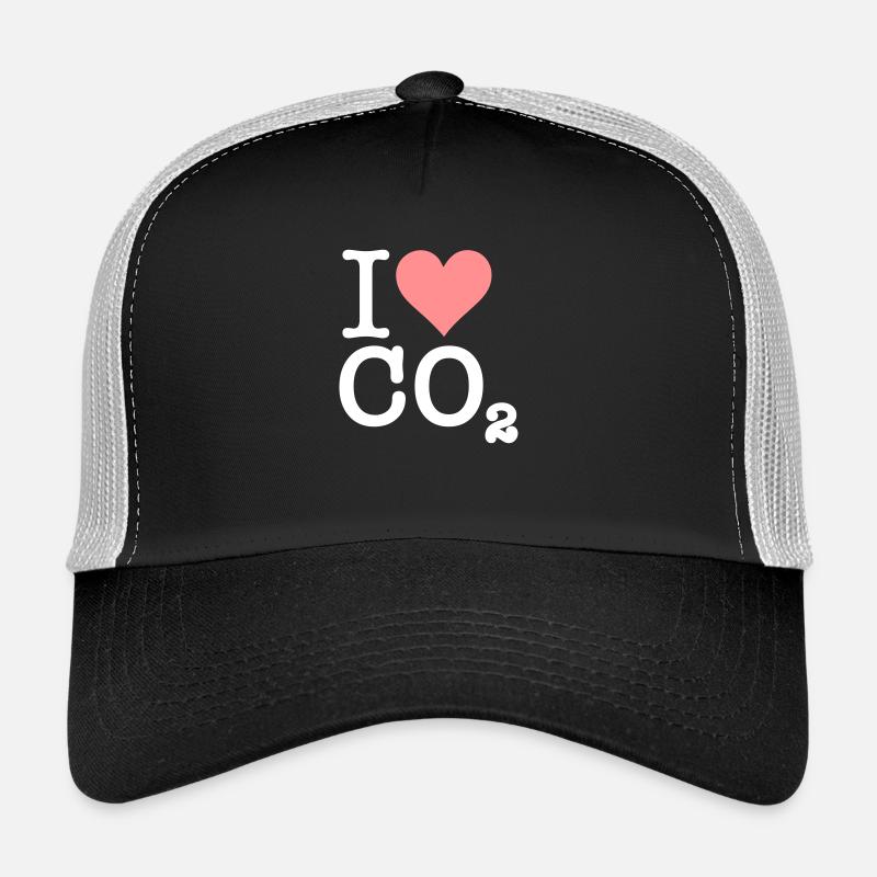 J'aime le CO2 Casquette trucker 