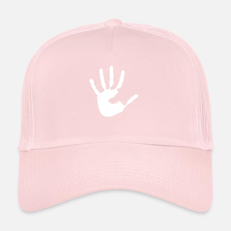 main Casquette trucker 