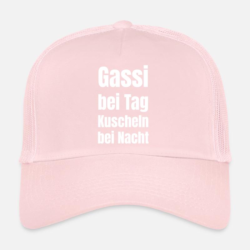 Walking by day, cuddling by night Trucker Cap