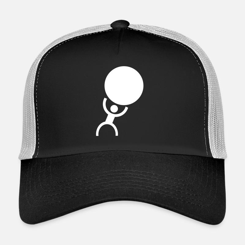 Strong man | Bodybuilding | Bodybuilders Weights Trucker Cap