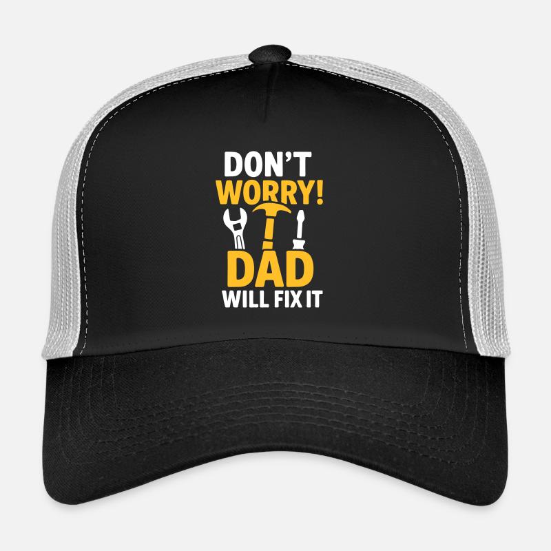 Pas de panique, papa va s’en occuper ! Casquette trucker 