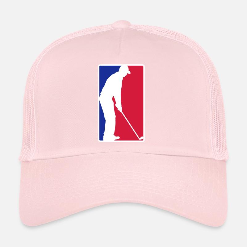 Golf bleu rouge Casquette trucker 