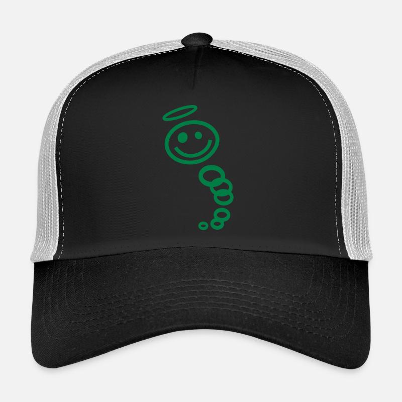 gluehwuermchen - Trucker Cap - Schwarz/Steingrau
