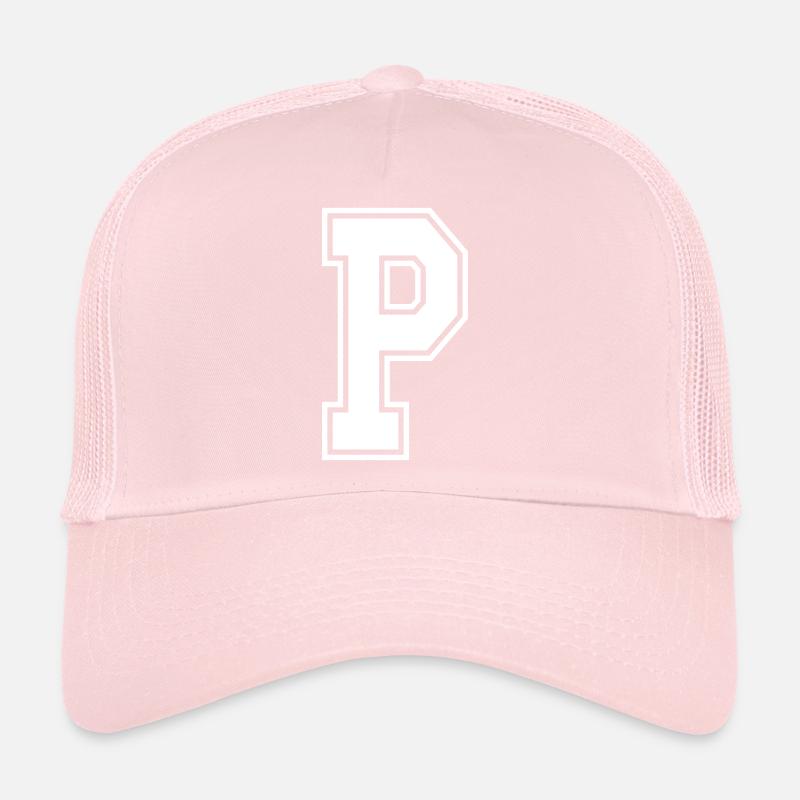 Buchstabe P Trucker Cap