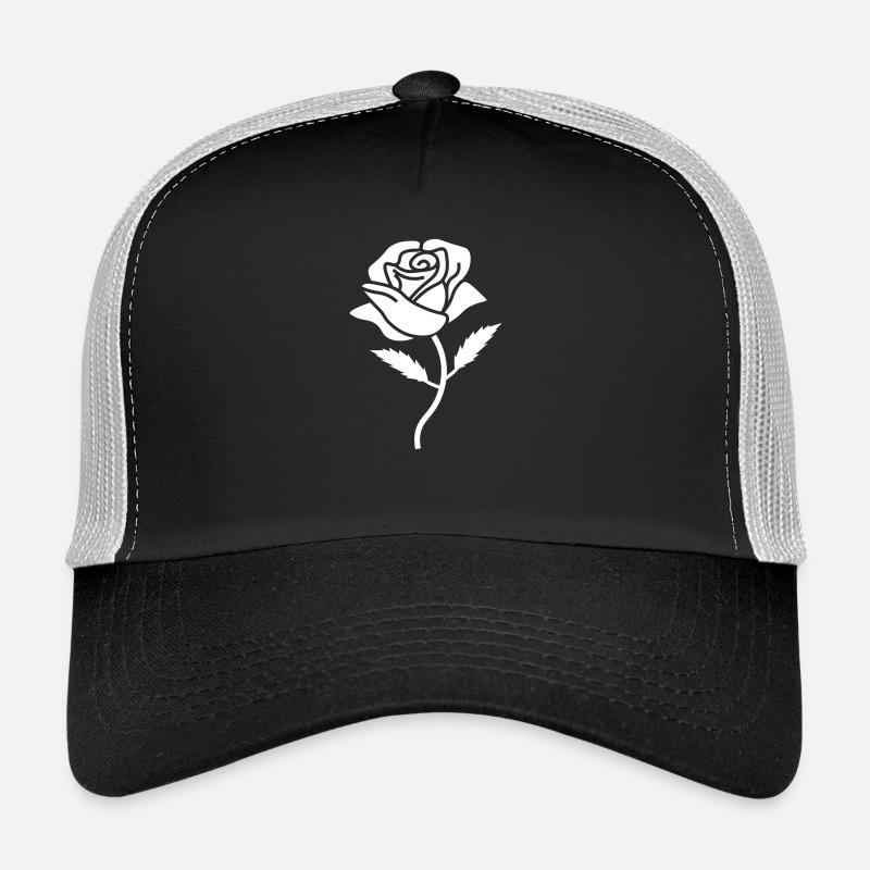 rose - Trucker Cap - black/stone grey