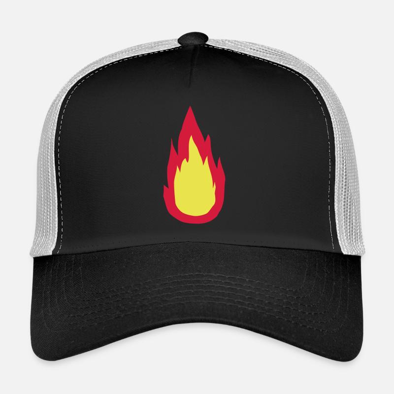 Flamme Casquette trucker 