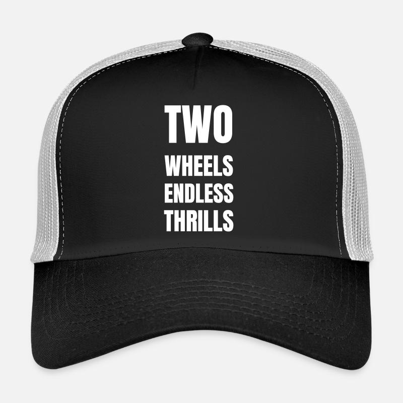 Two wheels endless thrills Trucker Cap