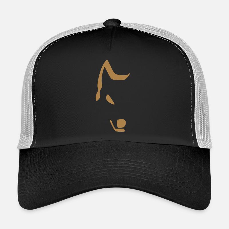 loup - Trucker Cap - Schwarz/Steingrau