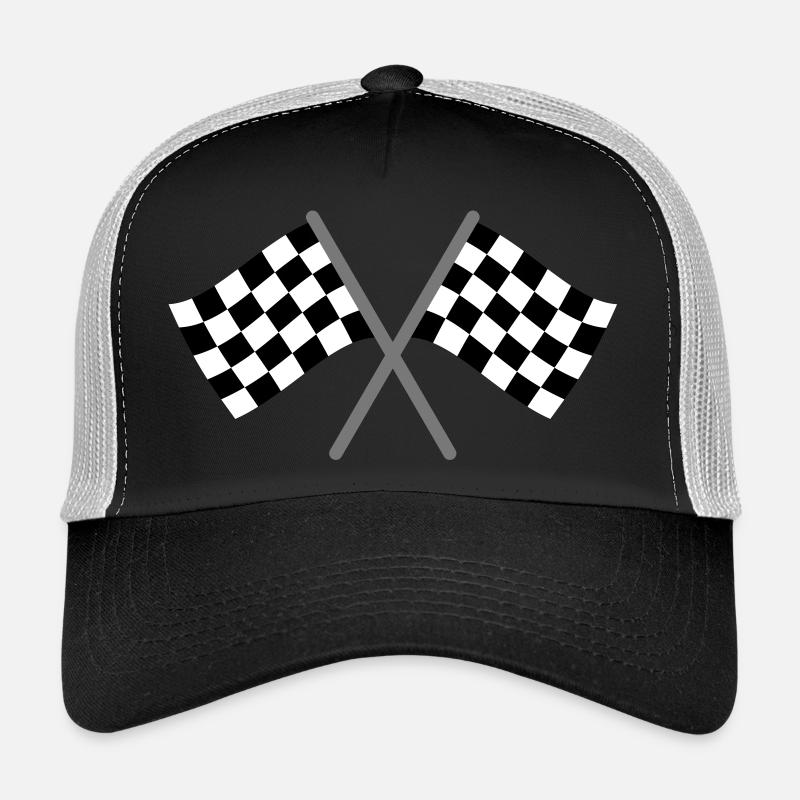 Chequered Flag Racing Trucker Cap