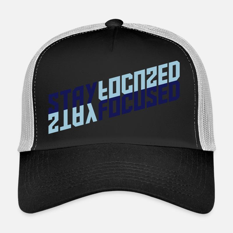 rester concentré réfléchi reflet fou schat Casquette trucker 