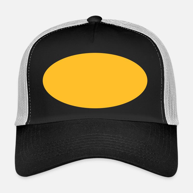 Oval shape / Ellipse Fläche (1c) Trucker Cap