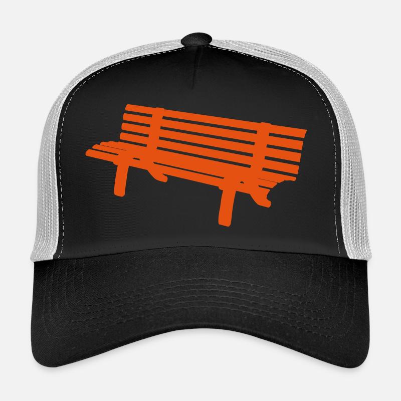 Banque cadeau idée confortable bois stable - Casquette trucker  - noir/gris pierre