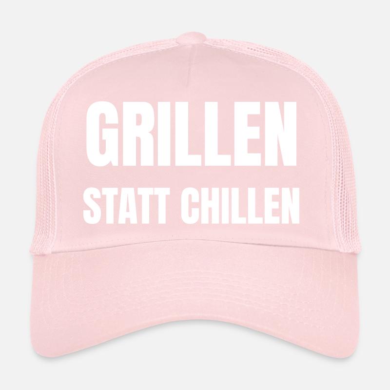 Grilling instead of chilling Trucker Cap