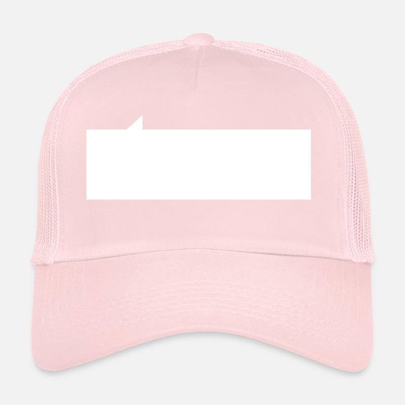 Speech bubble rectangle Trucker Cap
