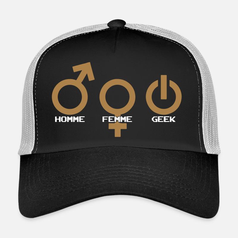 Geek Casquette trucker 