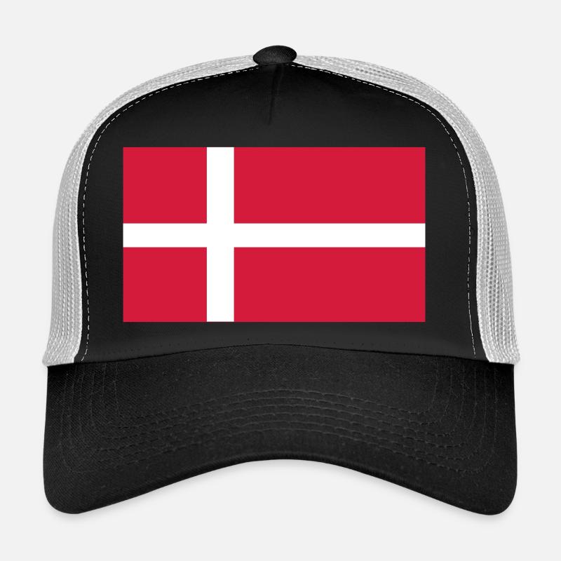 denmark flag Trucker Cap