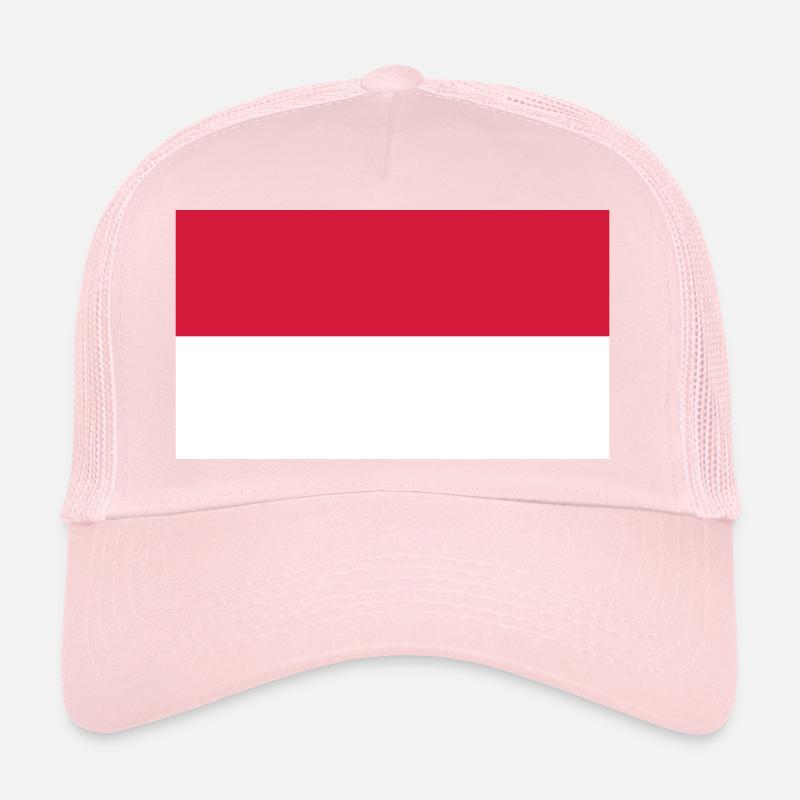 indonesia flag Casquette trucker 