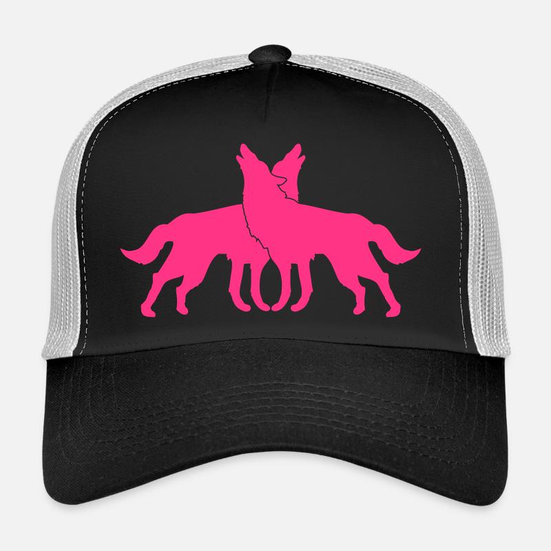 2 Wolf Dogs Casquette trucker 