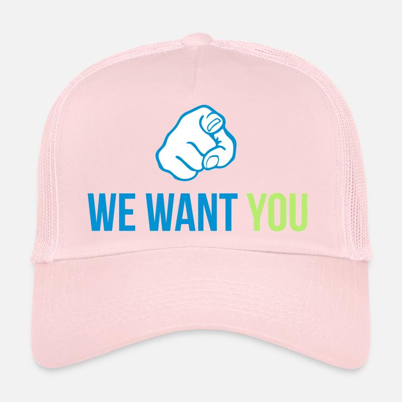 we want you Casquette trucker 
