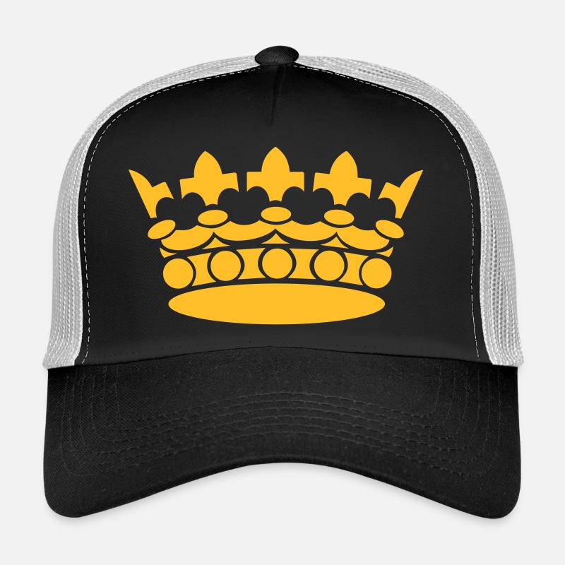 Crown Winner King Queen Princess Casquette trucker 