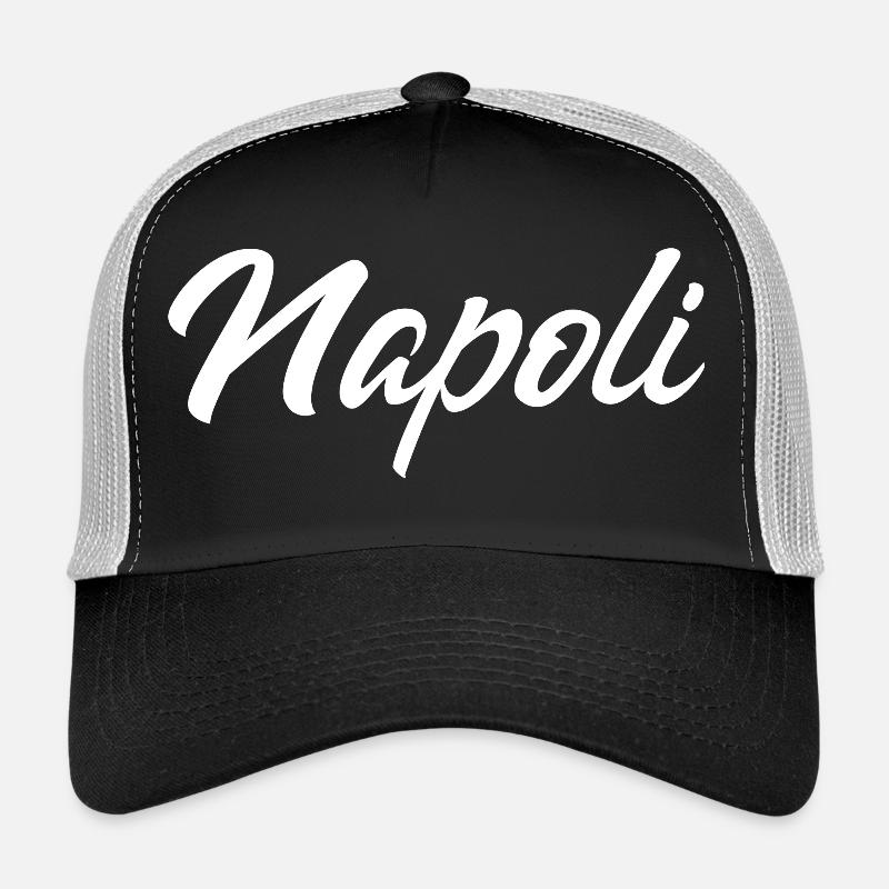 Napoli Script lettering Trucker Cap